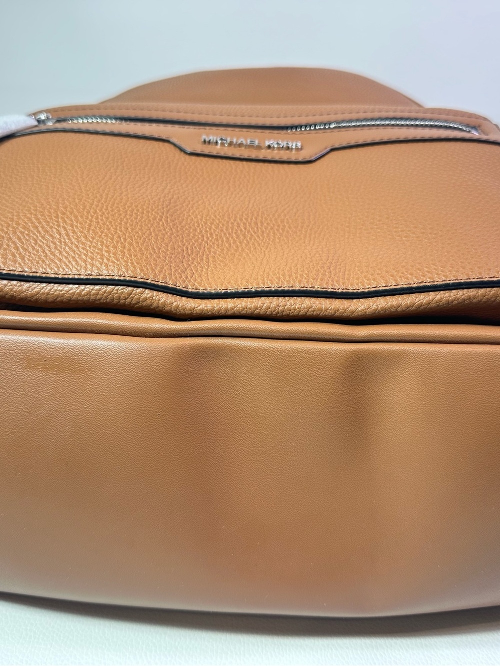 NEW Michael Kors Malone Leather Backpack Brown - Picture 5 of 8
